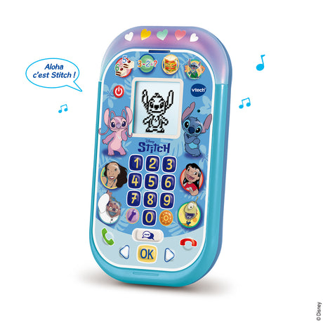VTECH - STITCH - LE SMARTPHONE ÉDUCATIF - Bleu