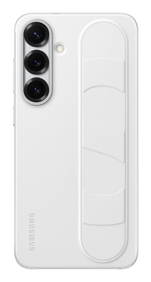 Coque avec laniere et support Galaxy S25+ Blanc
