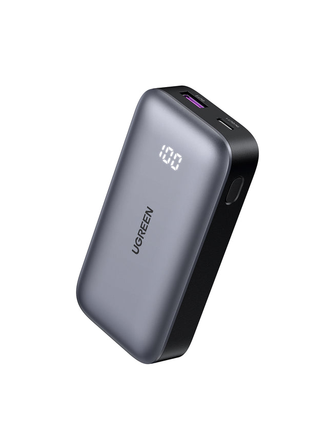 Batterie externe Slim - UGREEN - 10,000 mAh - Gris