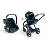 Landau 3-en-1 - COROLLE - Cybex Priam - Pour poupons de 36 a 42 cm - Gris - Des 3 ans