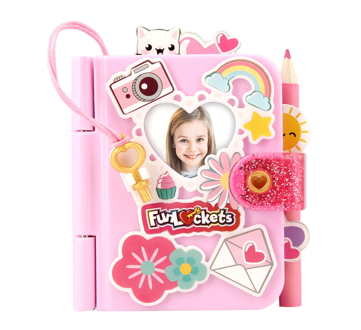 Mini Journal - KD - Funlockets - Mon Mini Journal Secret - Amuse-toi a personnaliser ton journal