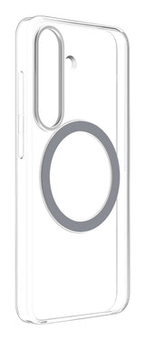 Coque - Samsung - Galaxy S25 - Transparent - Support anneau - Compatible supports magnétiques