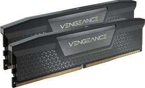 Kit Barrettes mémoire 32Go (2x16Go) DIMM DDR5 Corsair Vengeance  5200MHz CL40 (Noir)