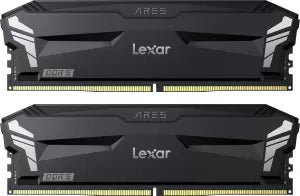 Kit Barrettes mémoire 32Go (2x16Go) DIMM DDR5 Lexar Ares OC 6000MHz (Noir)